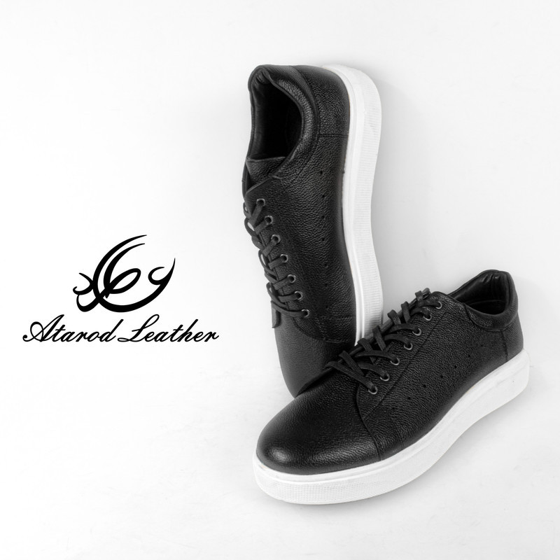 کفش روزمره مردانه چرم عطارد مدل چرم طبیعی کد SH189