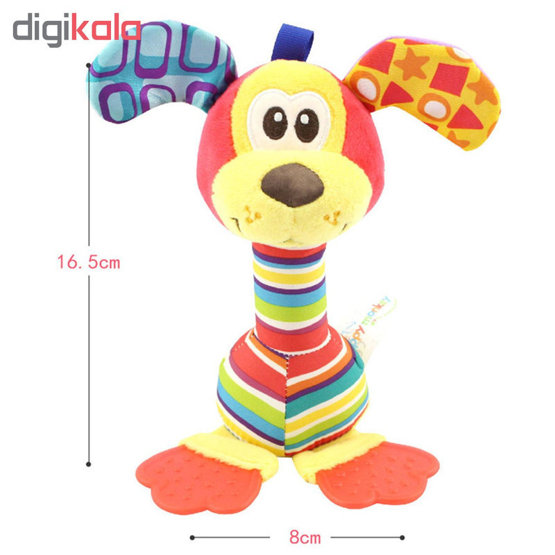 جغجغه هپی مانکی مدل Puppy