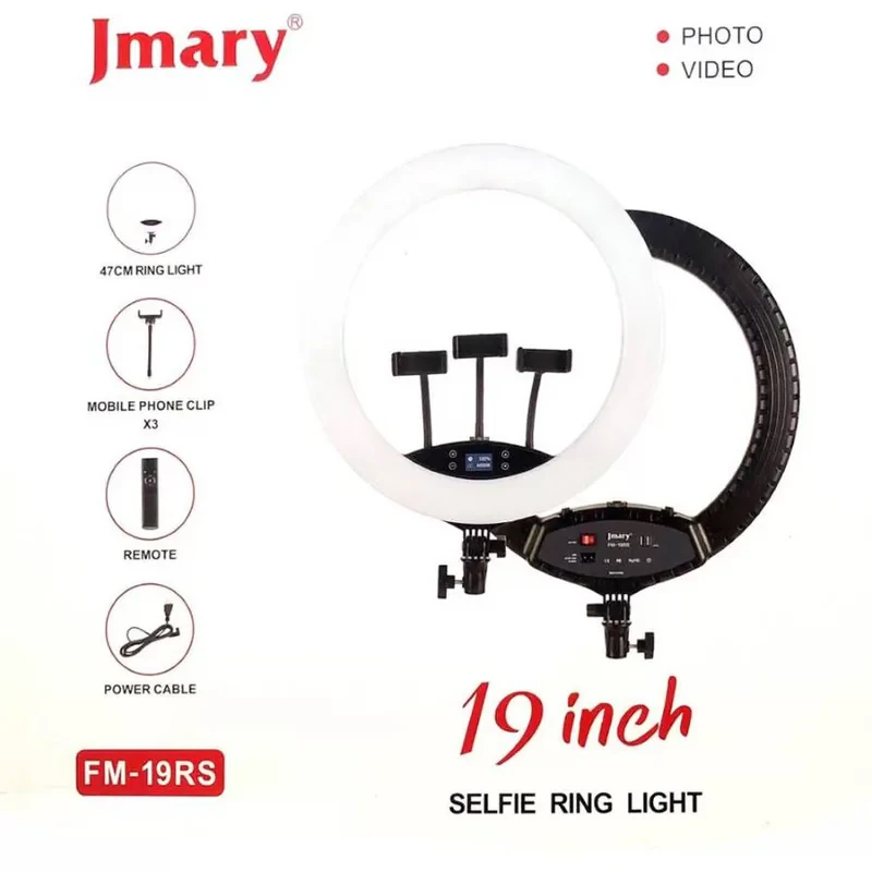 رینگ لایت جیماری مدل FM19 RS