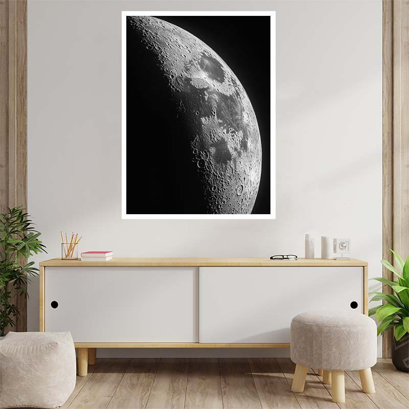 پوستر کارنيکا طرح ماه Moon کد 35735 مجموعه 8 عددی