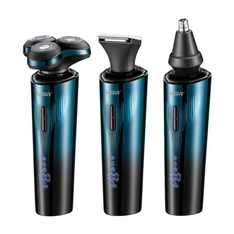 ماشین اصلاح موی سر و صورت شارژی وی جی ار مدل V-303