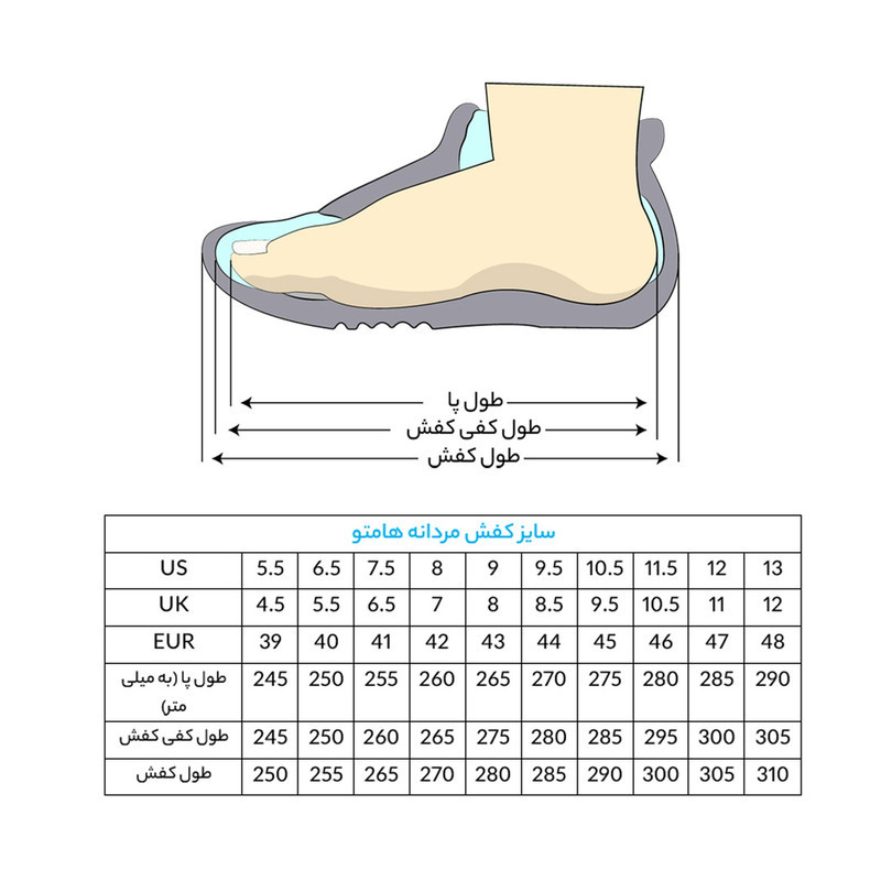 صندل مردانه هامتو مدل 710445A-17