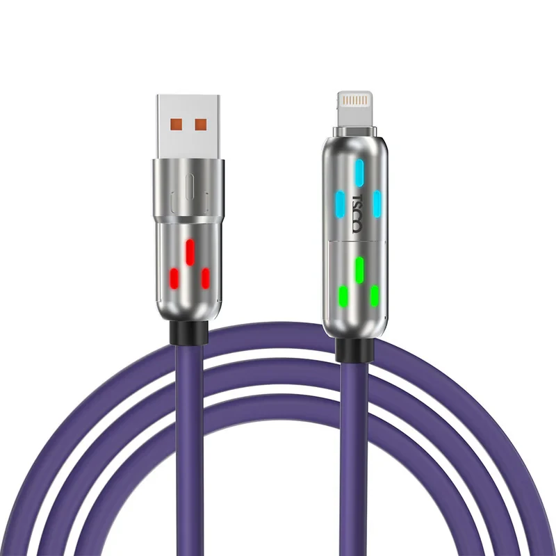 کابل تبدیل USBUSB-C به لایتنینگUSB-C تسکو مدل GCA 60 W طول 2 متر