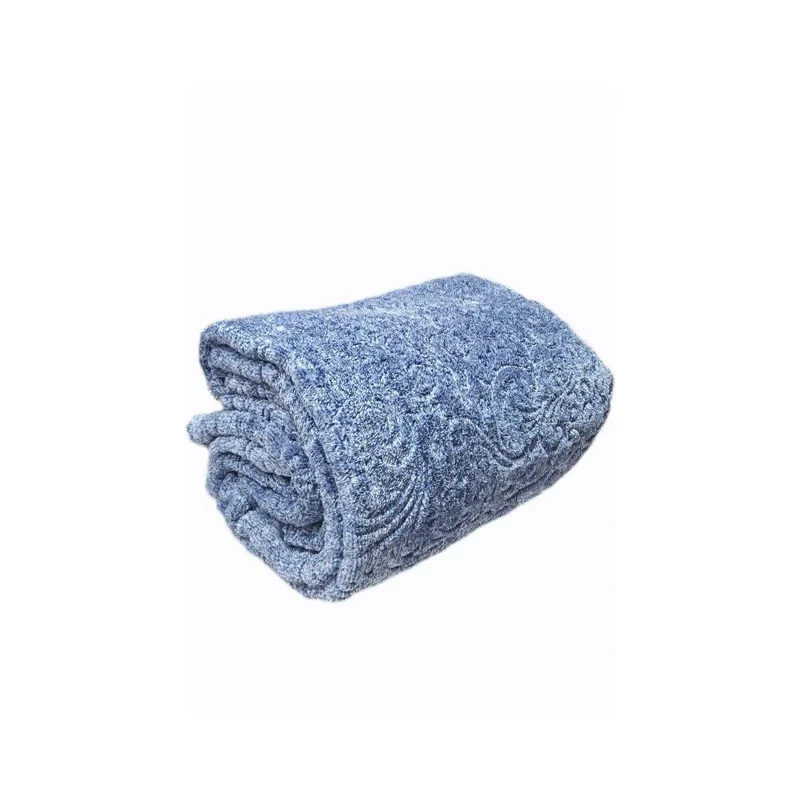 پتو گلبافت 2 نفره مدل برتر گل برجسته سایز 240x220 سانتی‌متر