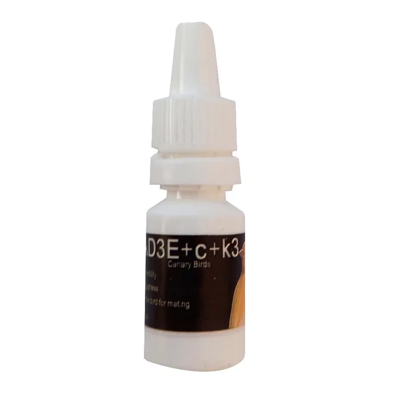 مکمل تقویت باروری پرندگان زینتی مدل AD3E+c+k3 کد 5ML حجم5میلی لیتر