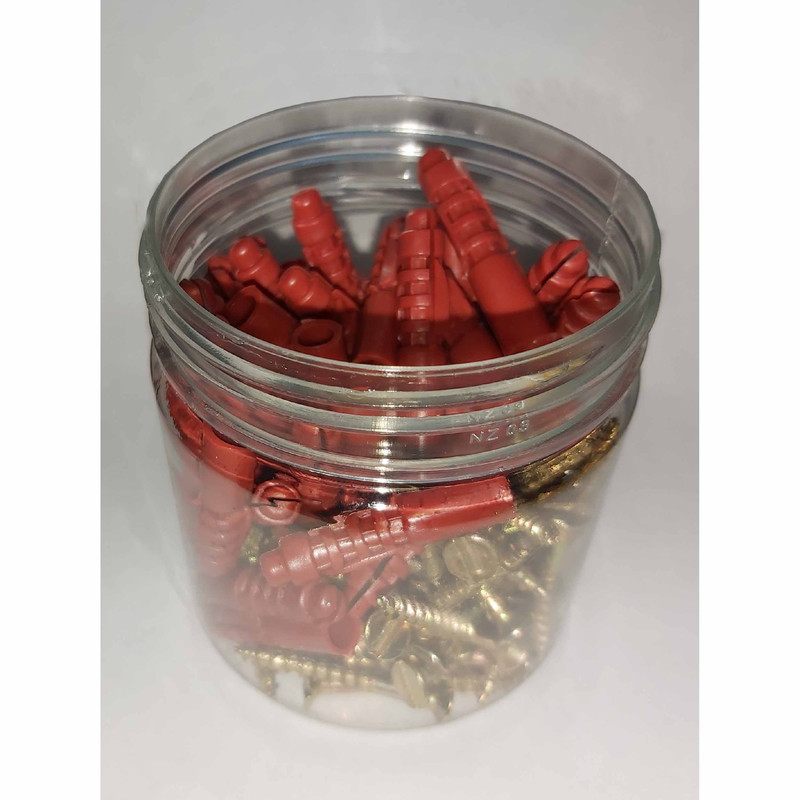 پیچ و رولپلاک مدل R4P100 بسته 100 عددی
