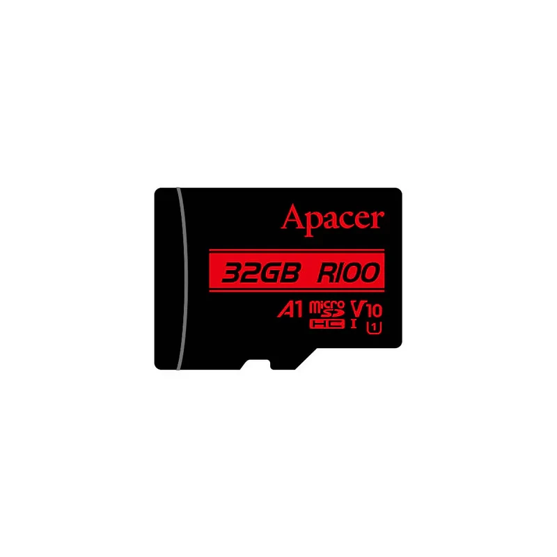 کارت حافظه microSDHC اپیسر مدل R100 کلاس 10 استاندارد UHS-I U1 سرعت 100MBps ظرفیت 32 گیگابایت