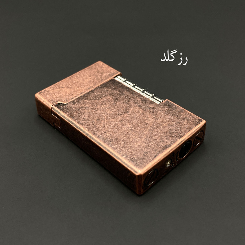 فندک گازی مدل سنگ بغل آنتیک کد DKD-2063