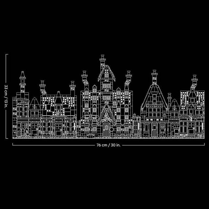 لگو 3228 تکه سری Harry Potter مدل Hogsmeade Village – Collectors' Edition کد 76457