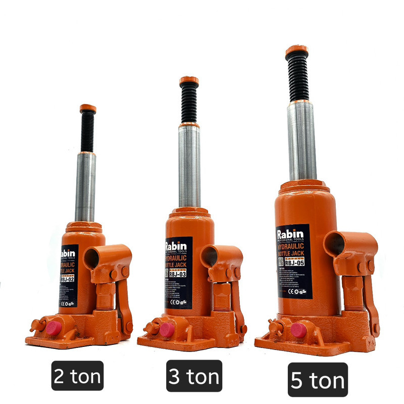 جک هیدرولیک خودرو رابین مدل RBJ-05 ظرفیت 5 تن