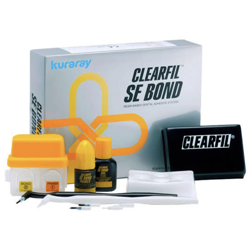 کیت باندینگ دندانپزشکی کواری مدل SE CLEARFIL حجم 11 میلی لیتر مجموعه 2 عددی