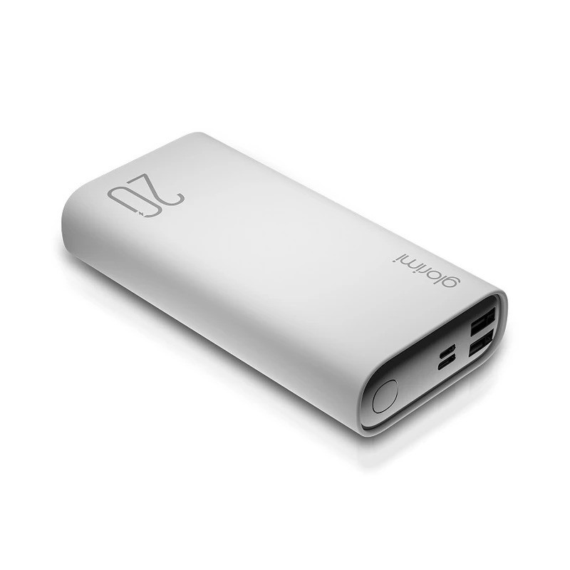 پاوربانک 22.5 وات گلوریمی مدل LIGHTCORE ظرفیت 20000 میلی‌آمپرساعت به همراه کابل USB-C