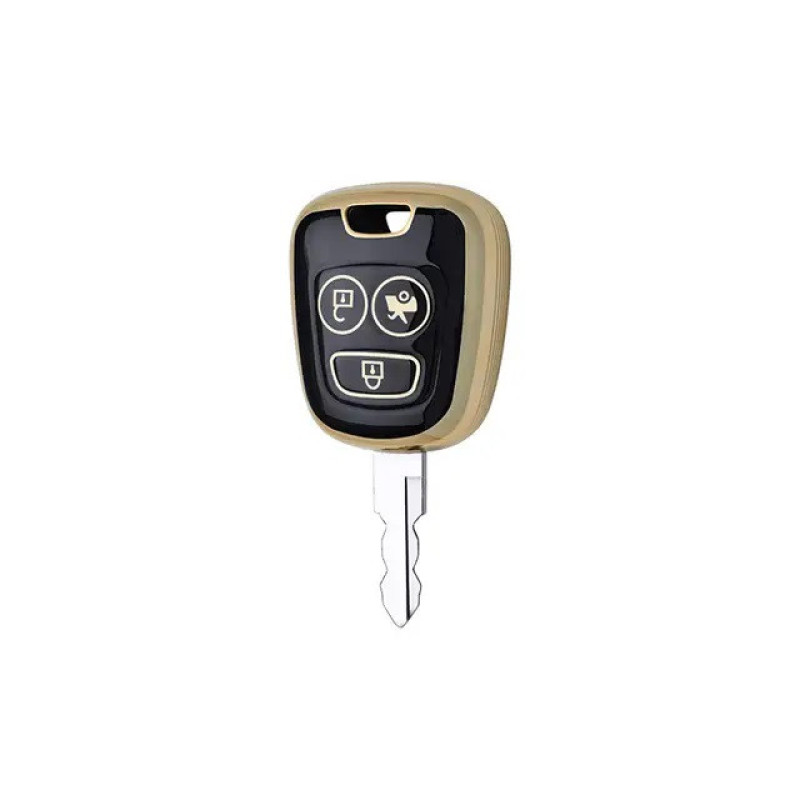 کاور ریموت و سوئیچ خودرو چیکال طرح لاکچری مدل TPU کد P-469-990 مناسب برای دنا ،سورن و کوییک