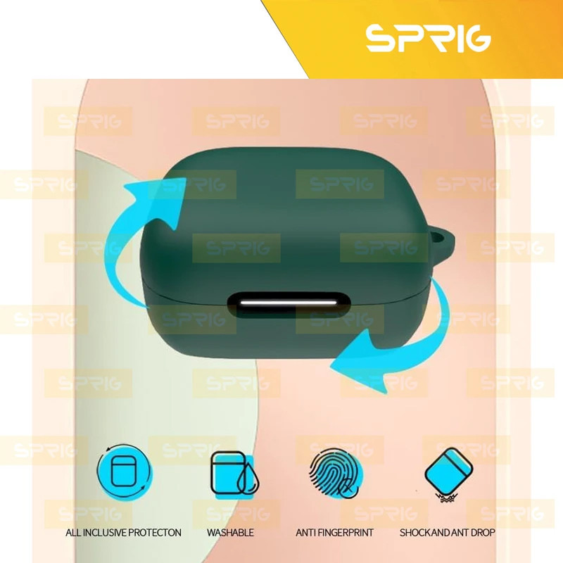 کاور اسپریگ مدل Silicone-SP مناسب برای کیس هدفون بی سیم انکر Soundcore P30i