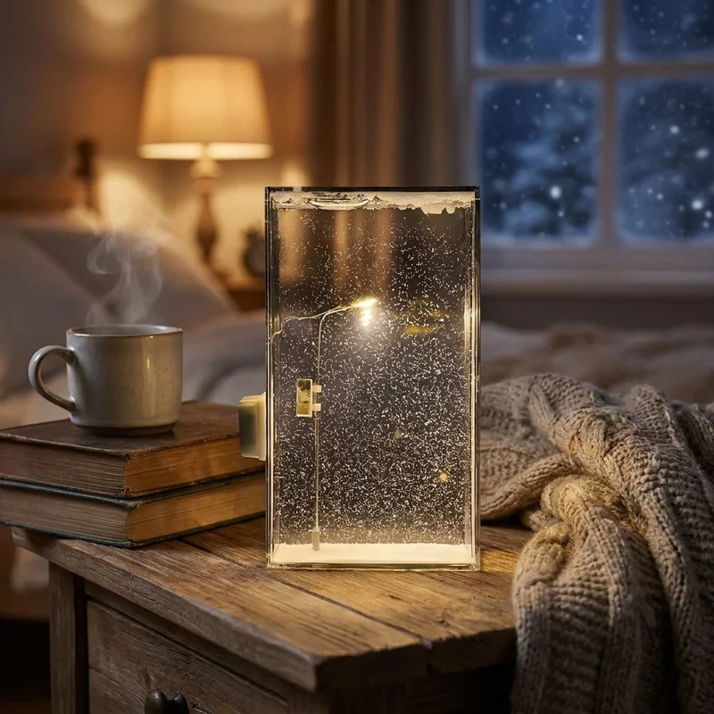 چراغ خواب مدل شب برفی