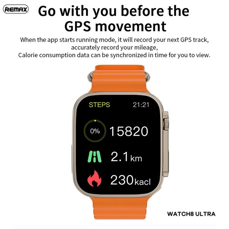 ساعت هوشمند ریمکس مدل WATCH8 ULTRA