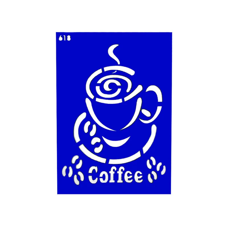 شابلون طرح coffee کد 618