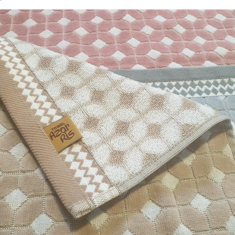 حوله دستی آذرریس تبریز مدل دکورا سایز 40 × 80 سانتی متر