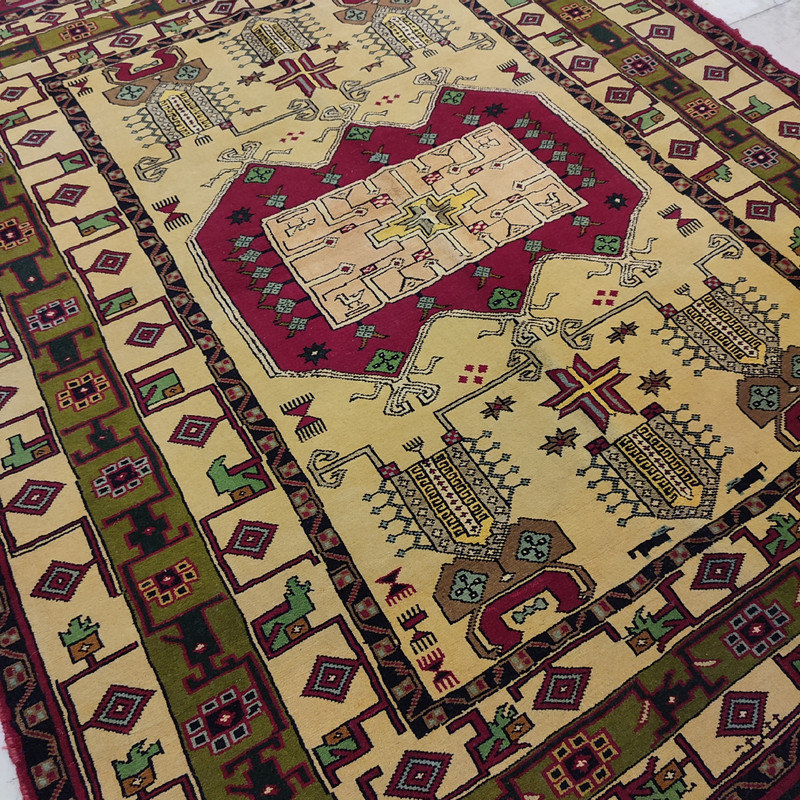 فرش دستباف سه متری کد 119
