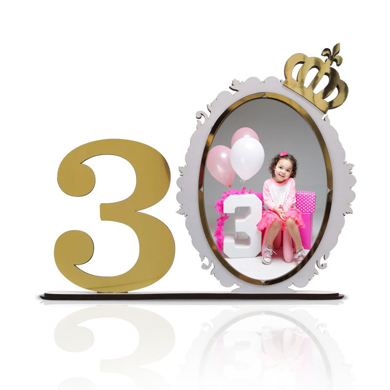 قاب عکس کودک مدل عدد تولد کد MKIds14-3
