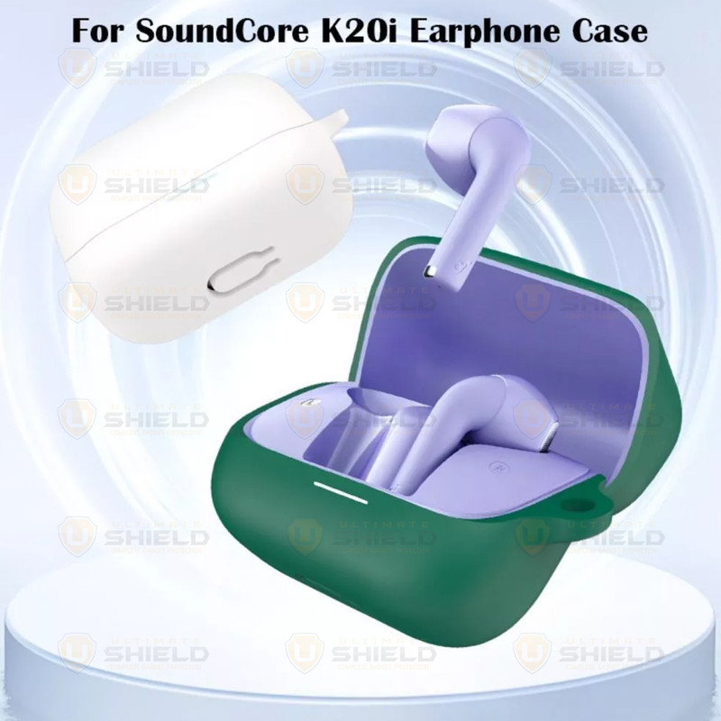 کاور آلتیمیت شیلد مدل Silicone UL مناسب برای کیس هدفون بی‌سیم انکر Soundcore K20i