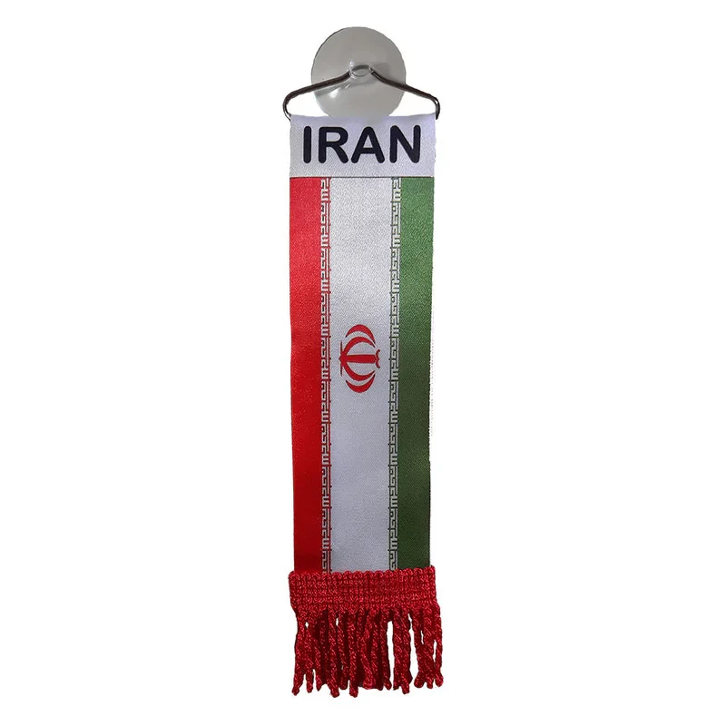 آویز تزیینی خودرو طرح ایران بسته 10 عددی