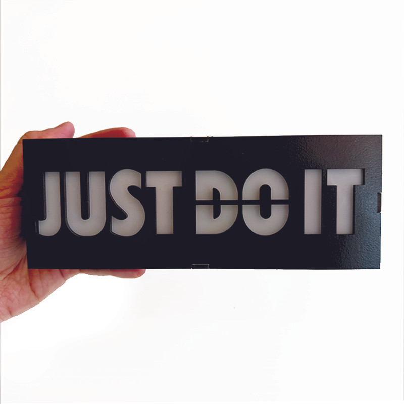 لایت باکس گیمینگ نئومی شاپ مدل JUST DO IT