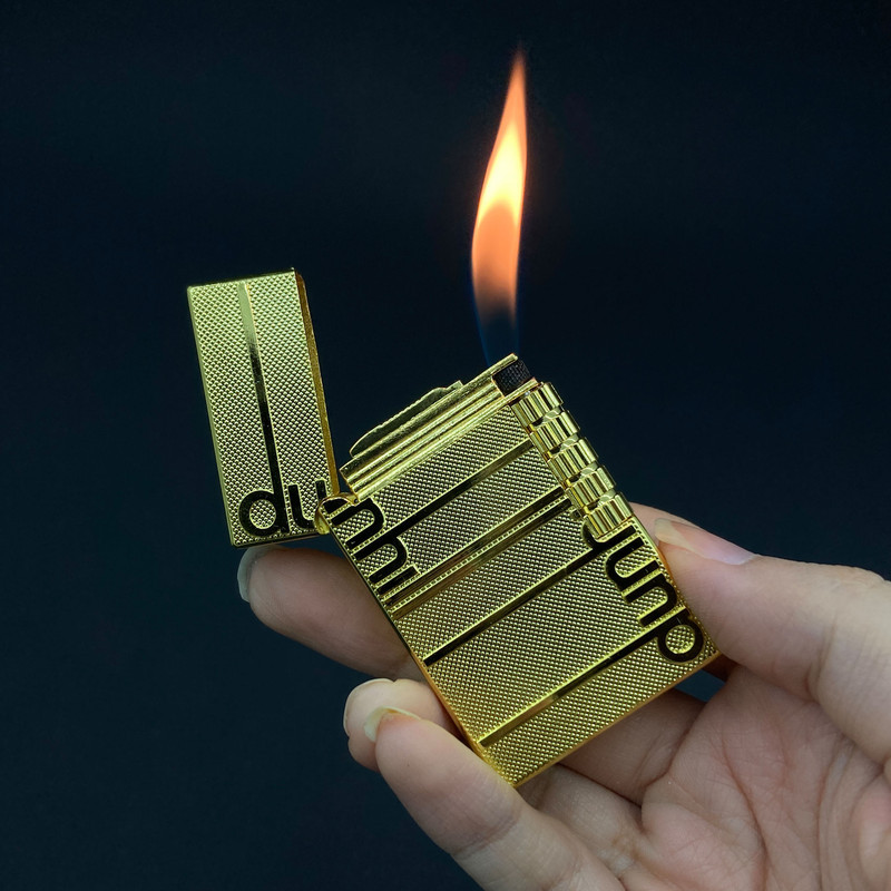 فندک مدل چرخ بغل طرح لوگو دانهیل کد DKD-860