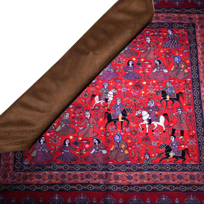 رومیزی طرح بزم بهرام کد KN-SQB65