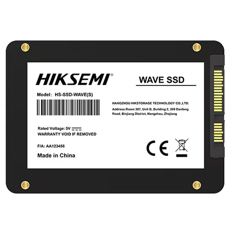 اس اس دی اینترنال SATA III هایک سمی مدل WAVE S ظرفیت 512 گیگابایت