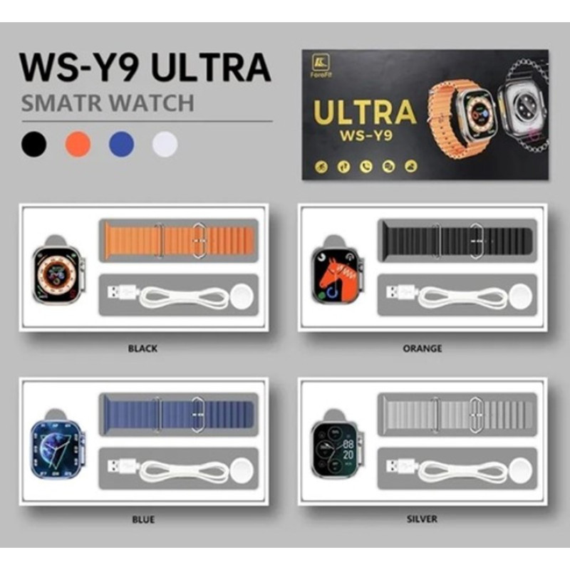ساعت هوشمند مدل WS Y9 ULTRA