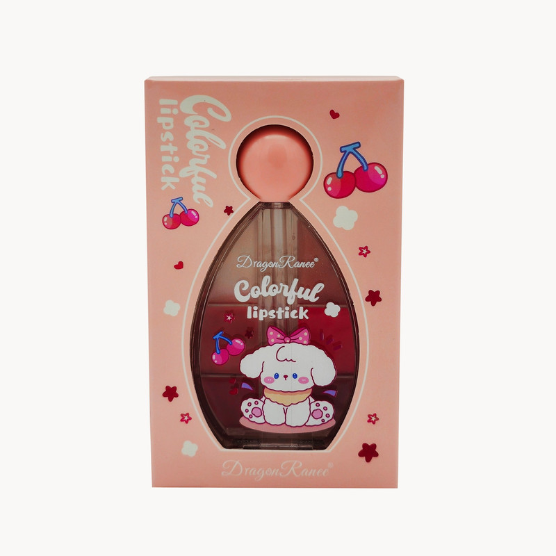 پالت رژ لب جامد دراگون رانی مدل cherry شماره 1