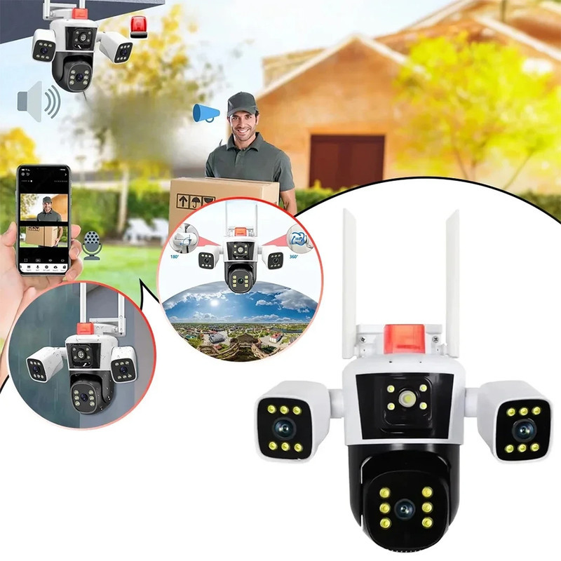 دوربین مداربسته تحت شبکه مدل سه مگاپیکسل کد QQ-849-WP