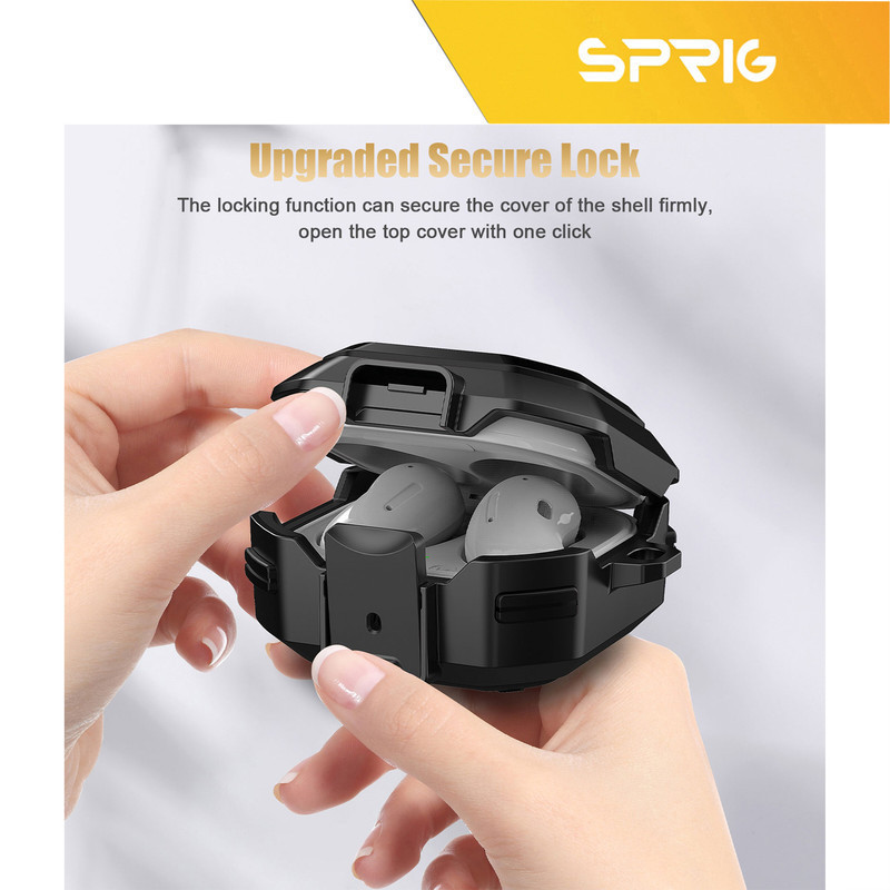 کاور اسپریگ مدل EggShell-SP مناسب برای کیس سامسونگ Galaxy Buds FE