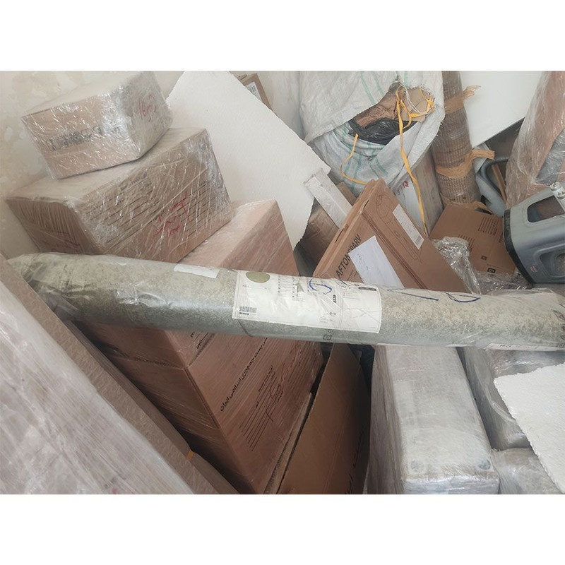 فرش ماشینی 400 شانه ایکیا زمینه سبز حاشیه سبز مدل STOENSE-90500201