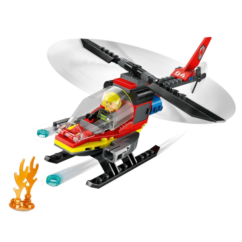 لگو مدل Fire Rescue Helicopter 60411