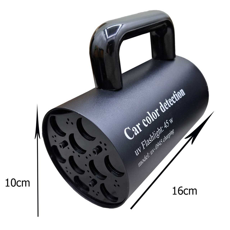 چراغ قوه یووی کارشناسی رنگ خودرو مدل UV-0945 charging