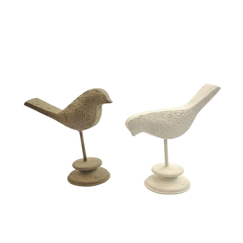 مجسمه مدل مرغ آمین  کد 02 مجموعه 2 عددی