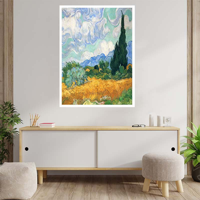 پوستر کارنيکا طرح نقاشی‌های ون‌گوگ Van Gogh Paintings کد 21265 مجموعه 8 عددی