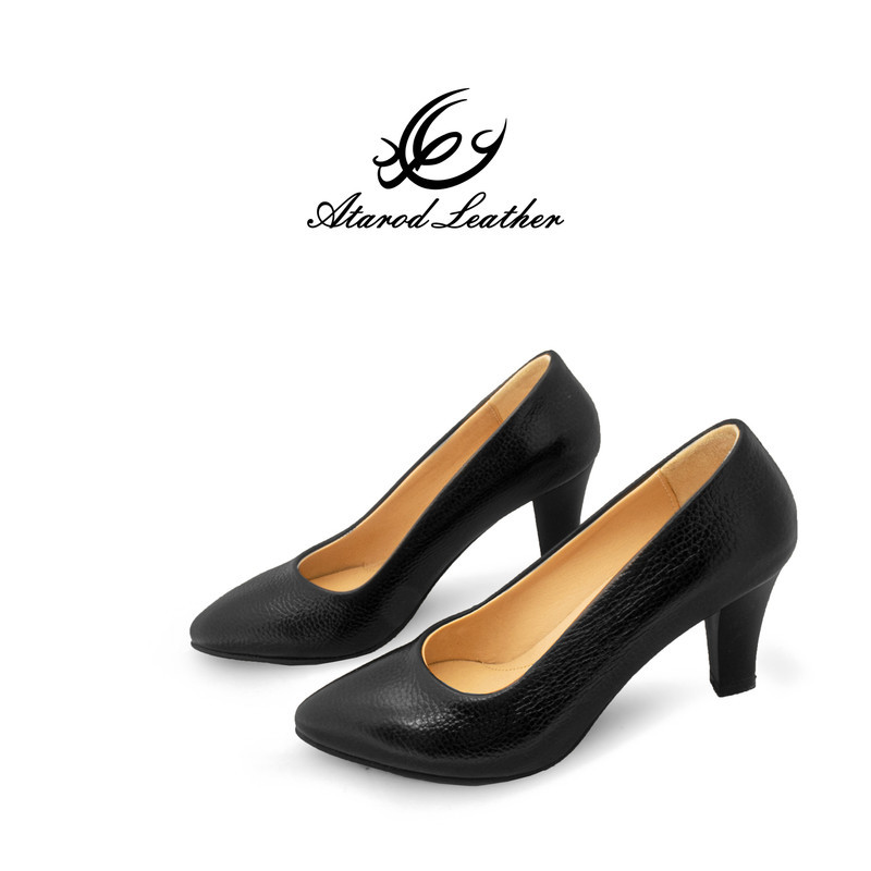کفش زنانه چرم عطارد مدل چرم طبیعی کد SH291