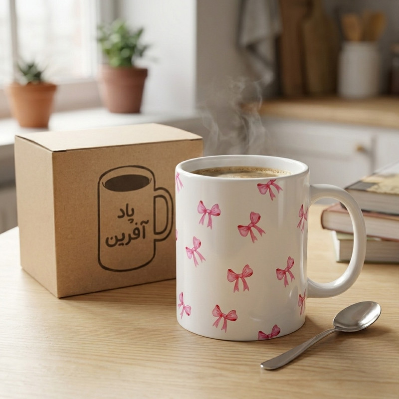 ماگ پادآفرین مدل پاپیون پینترستی کد 384