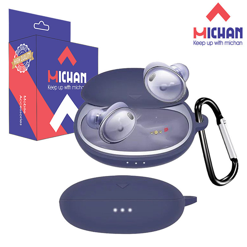 کاور میچان مدل silicone مناسب برای کیس هدفون بی سیم انکر SoundCore Liberty 3 Pro
