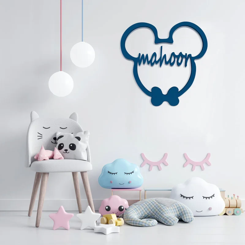 دیوارکوب آرتافرین مدل اسم ماهور طرح Mickey Mouse