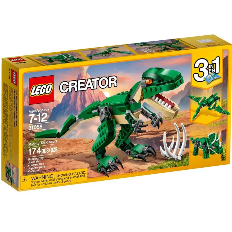 لگو لگو مدل Mighty Dinosaurs 31058