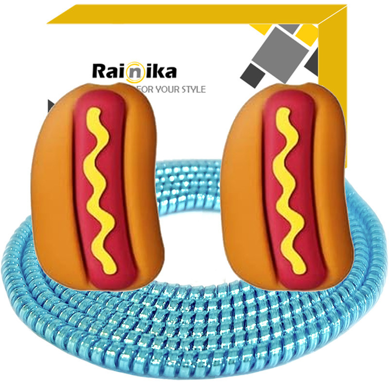 محافظ کابل شارژ و هندزفری رینیکا مدل Hot Dog KK 03 مجموعه 3 عددی