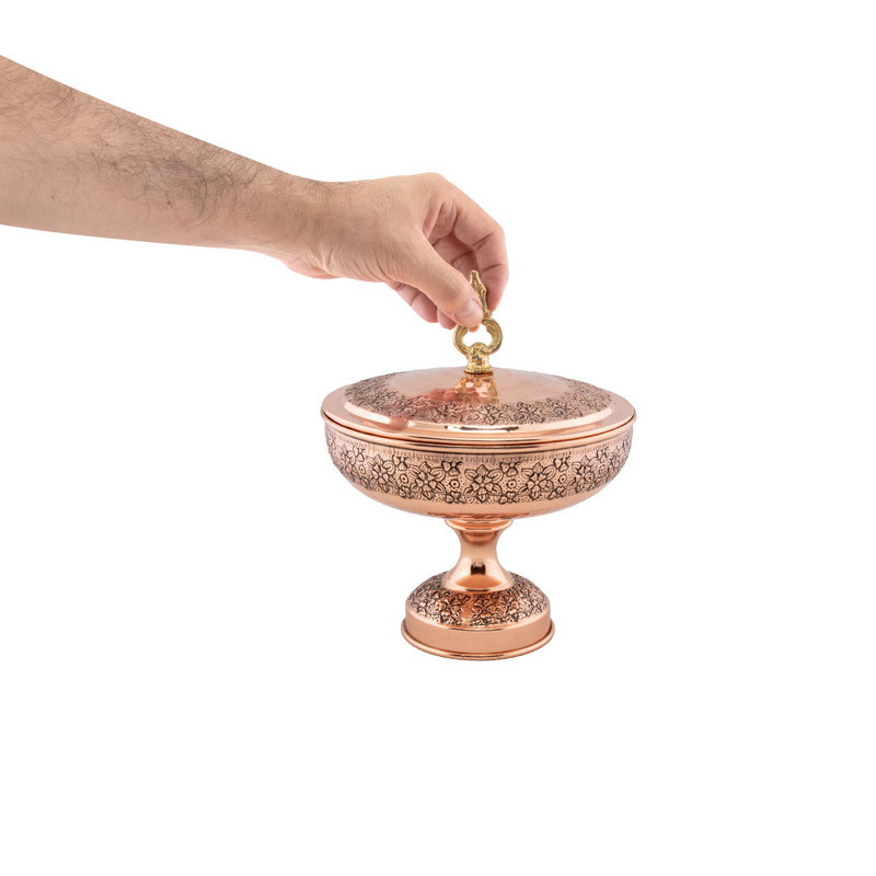 شکلات خوری مسی دیبا زنجان مدل دربدار