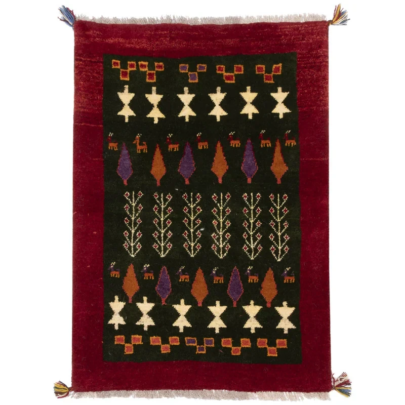گبه دستباف یک متری سی پرشیا کد 122448