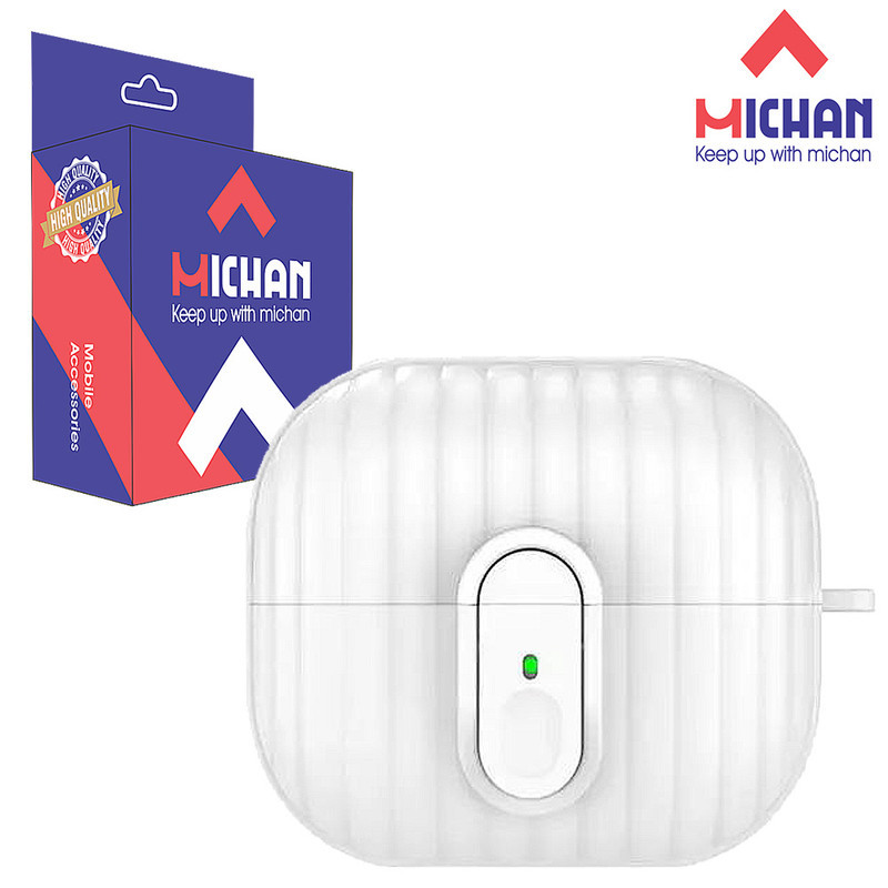 کاور میچان مدل Transparent مناسب برای کیس سامسونگ Galaxy Buds 33 pro