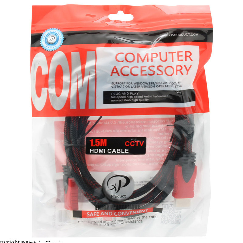 کابل HDMI ایکس پی پروداکت مدل cctv طول 1.5 متر