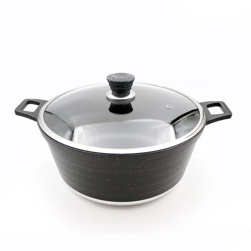 سرویس قابلمه و تابه گرانیتی 16 پارچه نیولایف مدل AFRA-6316